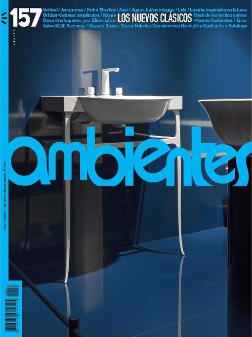 Title details for Revista Ambientes  by AMBIENTES DISENO Y COMUNICACION SA - Available